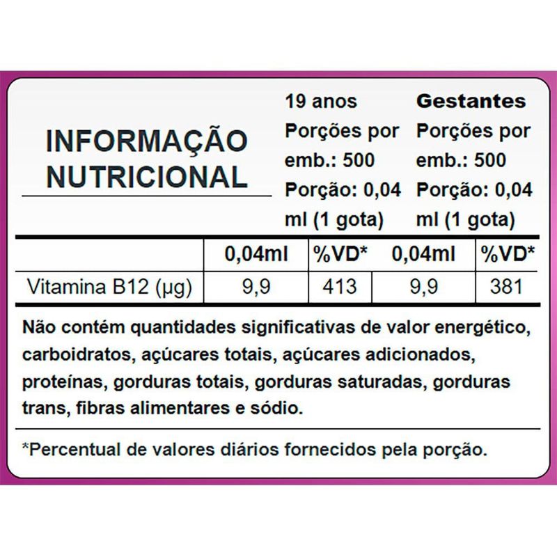 vitamina b12 bio puravida frutas vermelhas 20ml