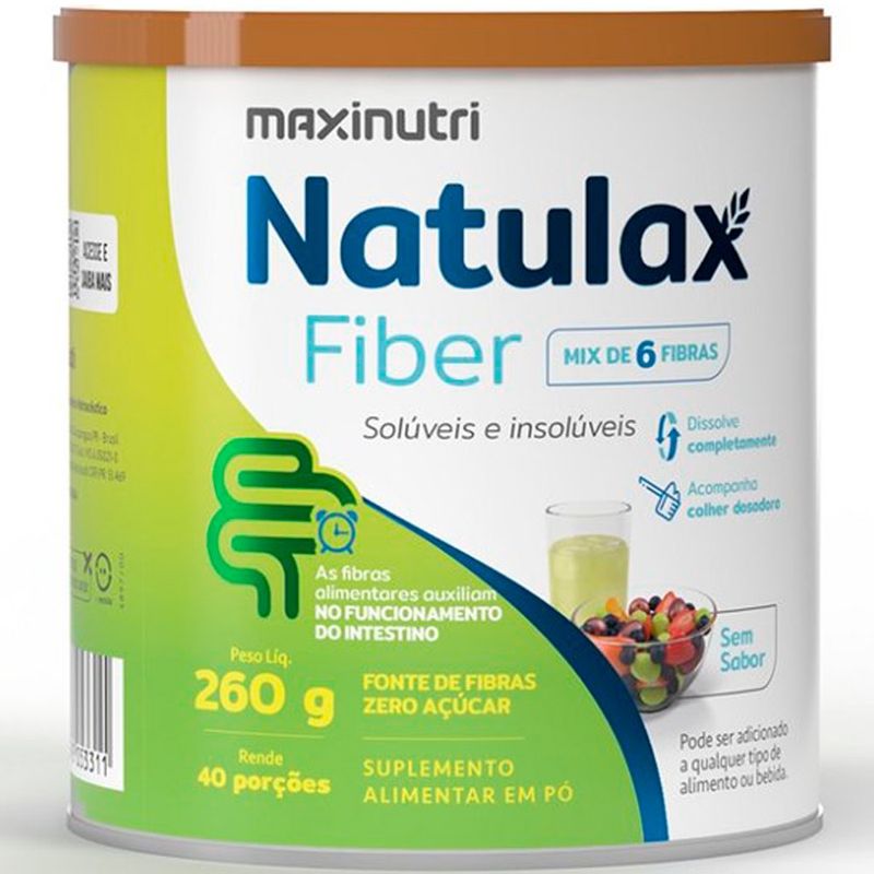 natulax fiber maxinutri mix de fibra 260g