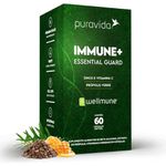 suplemento immune+ essential guard+ puravida 60 cápsulas