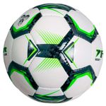 bola de futebol society poker azure 32 gomos pvc branco verde (mp)