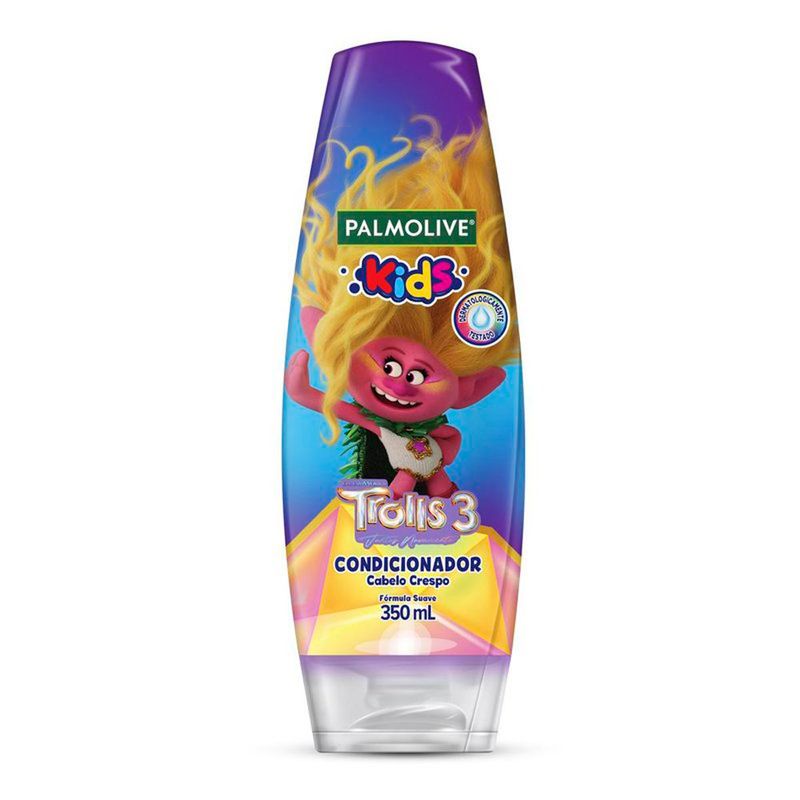 condicionador palmolive kids trolls cabelo crespo 350ml