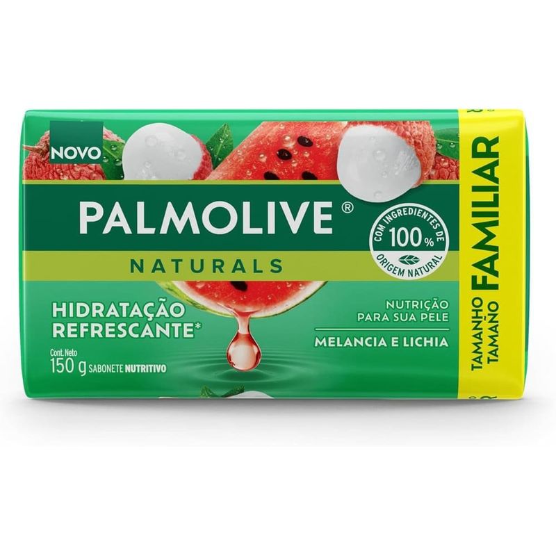 sabonete palmolive melancia e lichia 150g