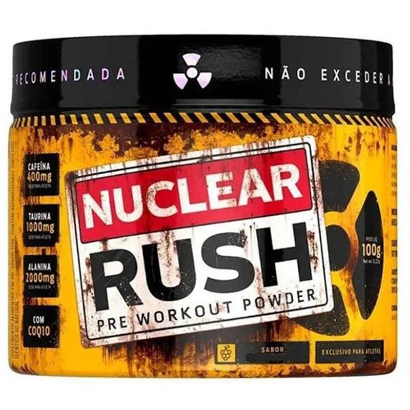 pré-treino body action nuclear rush uva 100g