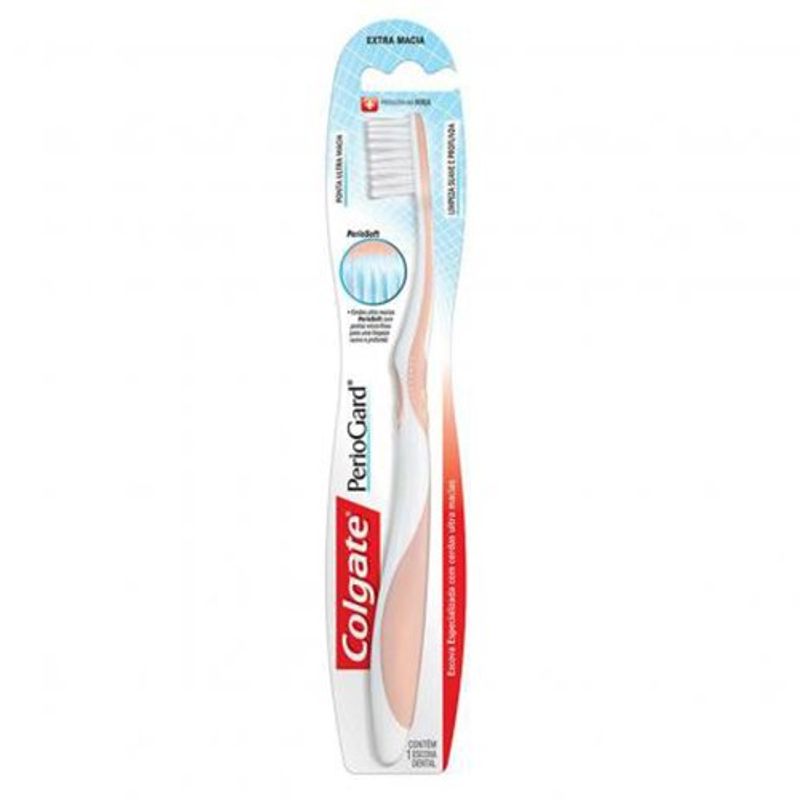 escova dental colgate periogard extra macia 1 unidade