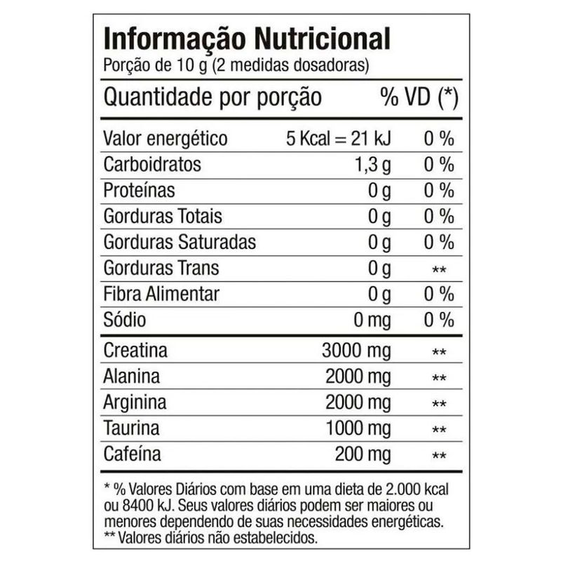diabo verde insano pre-workout ftw sabor frutas amarelas 150g