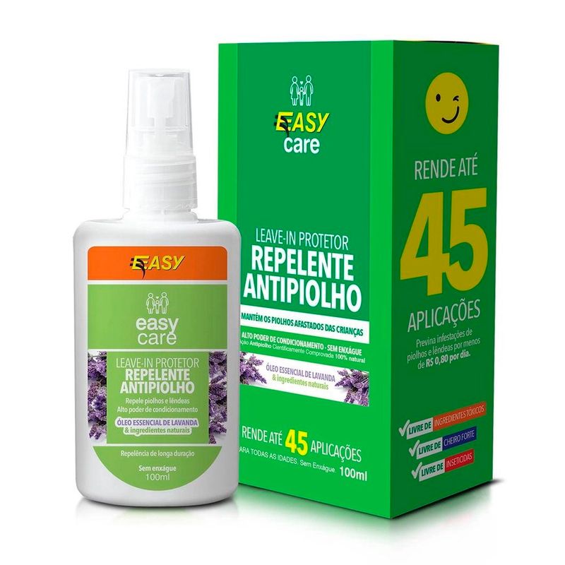 spray leave-in antipiolho easy care 100ml