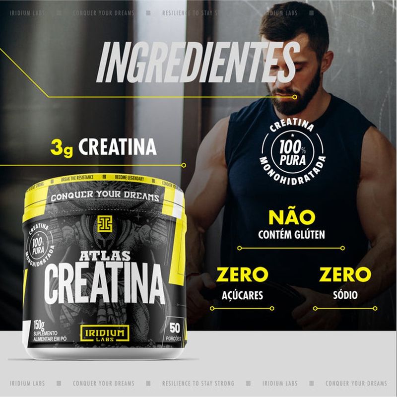 creatina iridium atlas 150g