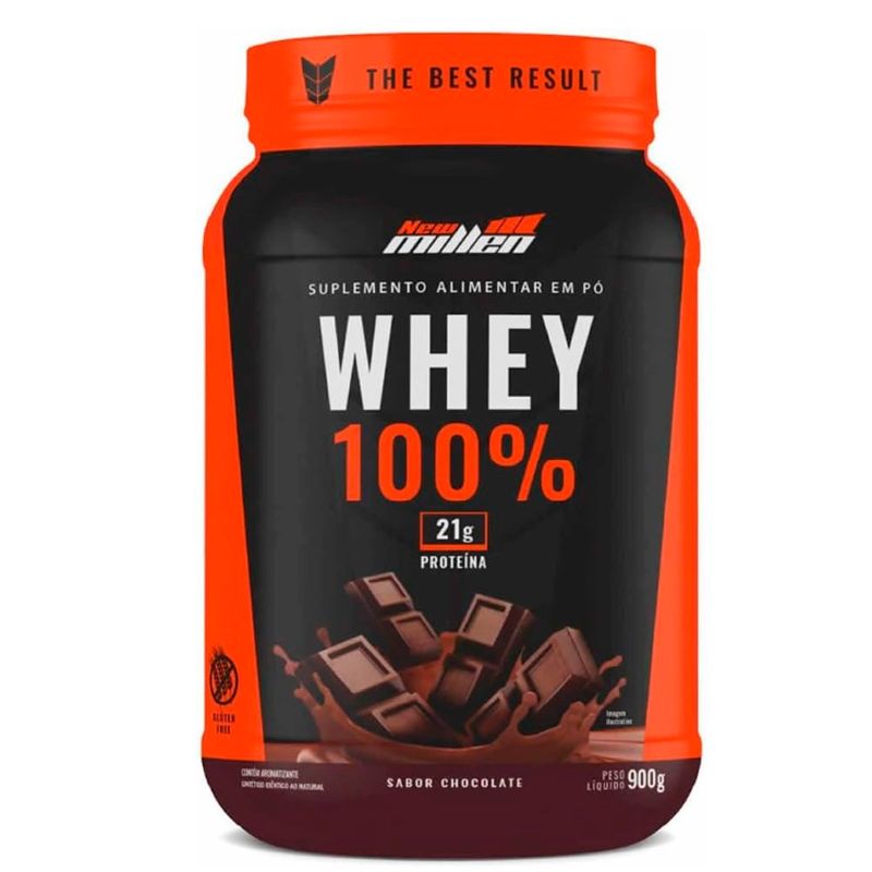 suplemento whey protein 100% pure chocolate integralmédica