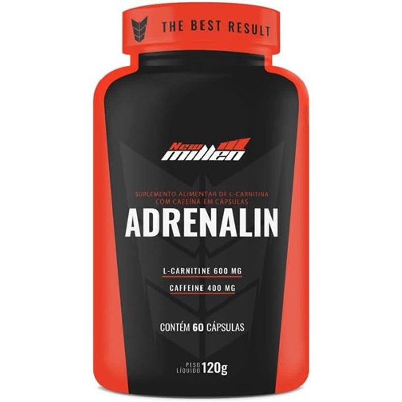 suplemento adrenalin new millen 60 cáps