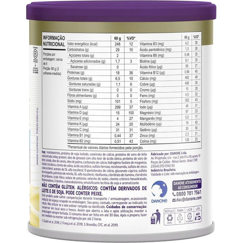 fórmula infantil nutridrink protein baunilha 350g