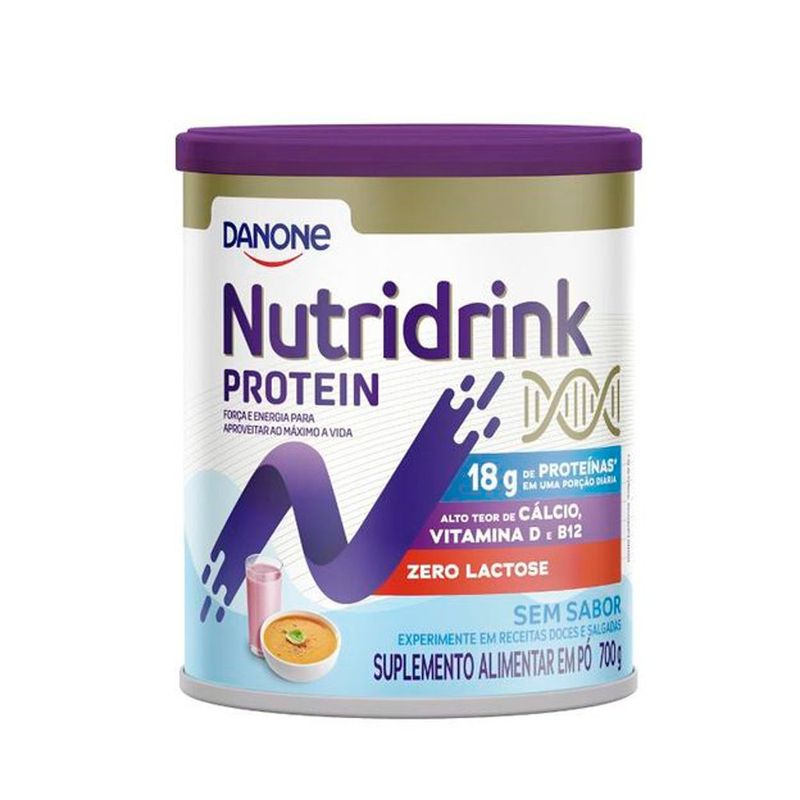 formula infantil nutridrink prot s lactose s sabor 700g