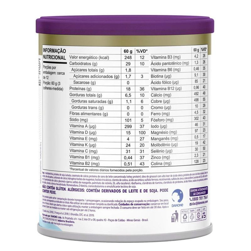 formula infantil nutridrink prot s lactose s sabor 700g