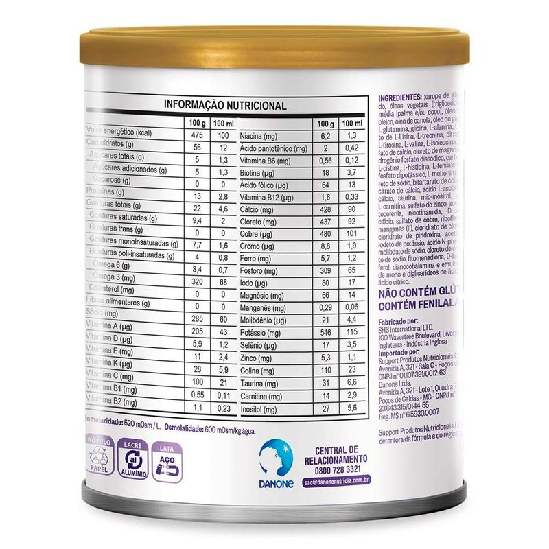 formula infantil neoadvance 400g