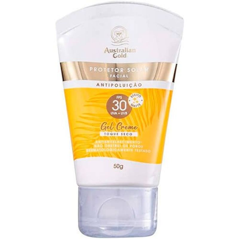 protetor solar facial australian gold fps30 - 50g