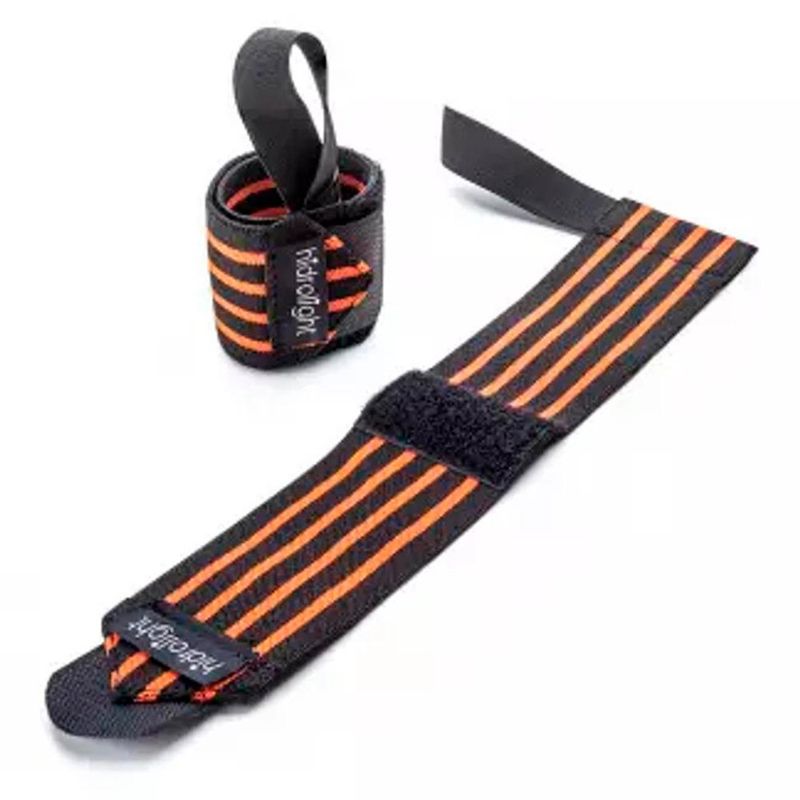 protetor para punho elastico largo hidrolight laranja - el17