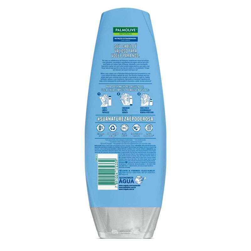 condicionador palmolive naturals nutrição extraordínaria 350ml