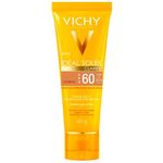 protetor solar facial vichy idéal soleil clarify morena fps60 40g