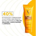protetor solar facial vichy idéal soleil clarify morena fps60 40g