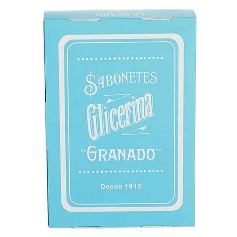 kit granado 4 sabonetes em barra glicerina tradicional 360g