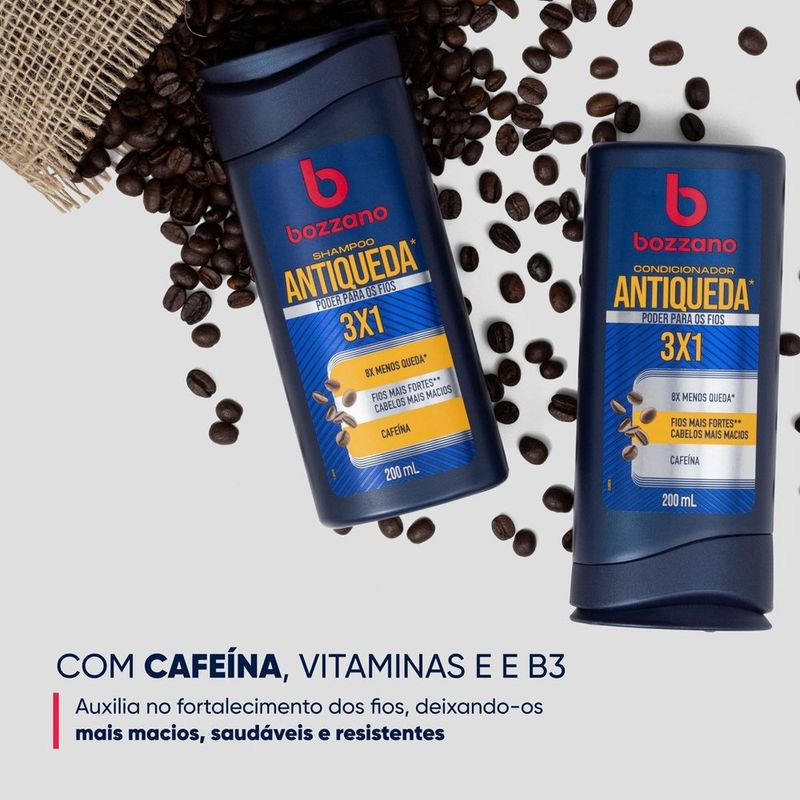 condicionador bozzano antiqueda 3 em 1 200ml