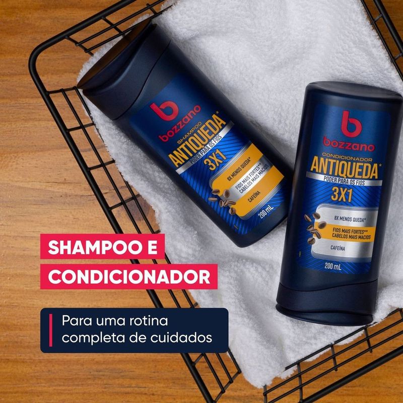 condicionador bozzano antiqueda 3 em 1 200ml
