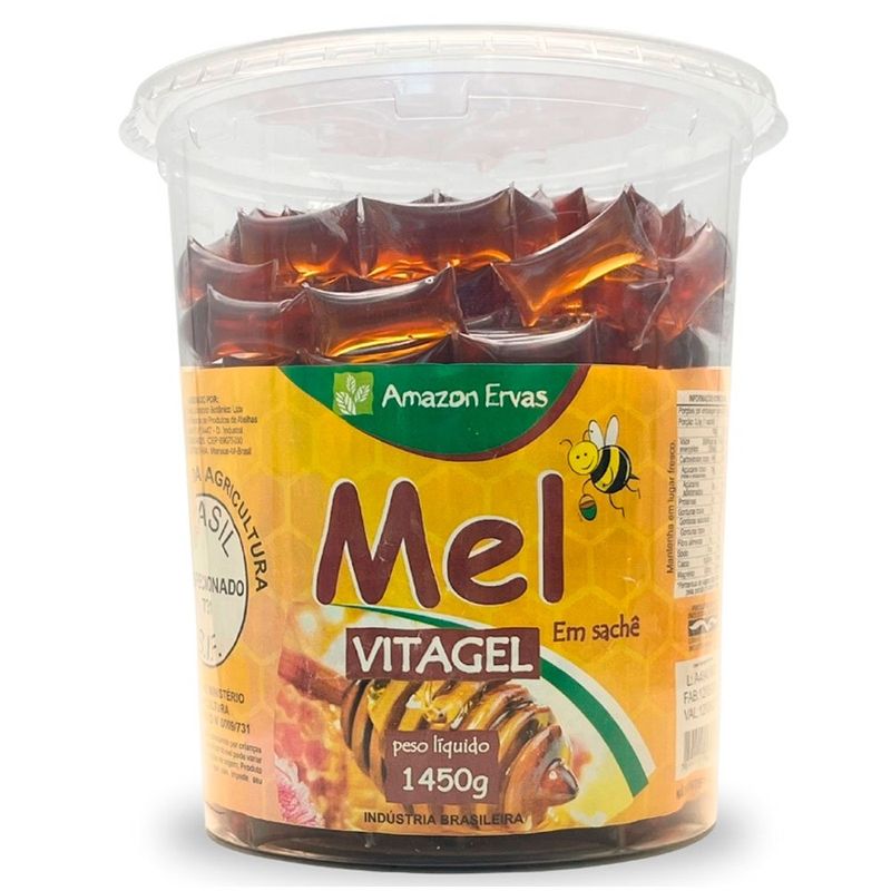 mel vitagel em sachê 1450g amazon ervas