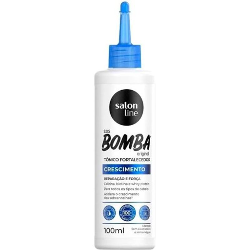tônico capilar salon line crescimento acelerado bomba 100ml