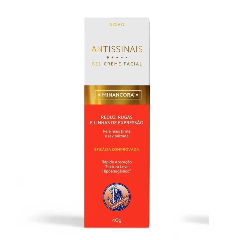 creme facial antissinais minancora 40g