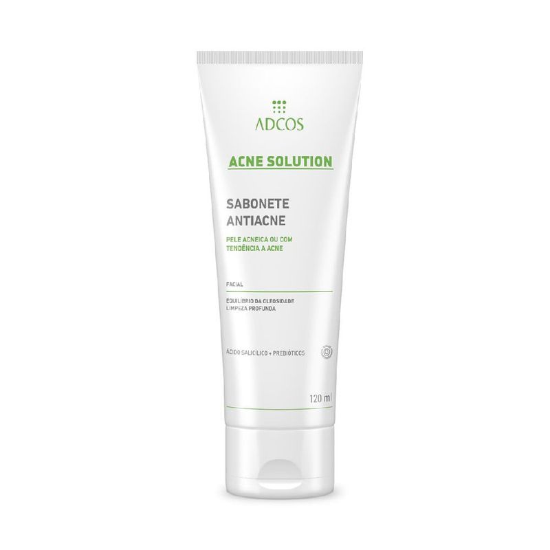 sabonete líquido antiacne adcos solutio 120ml