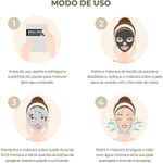 máscara facial kiss ny bubble mask carvão