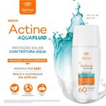 protetor solar facial actine fps 60 com cor 40g