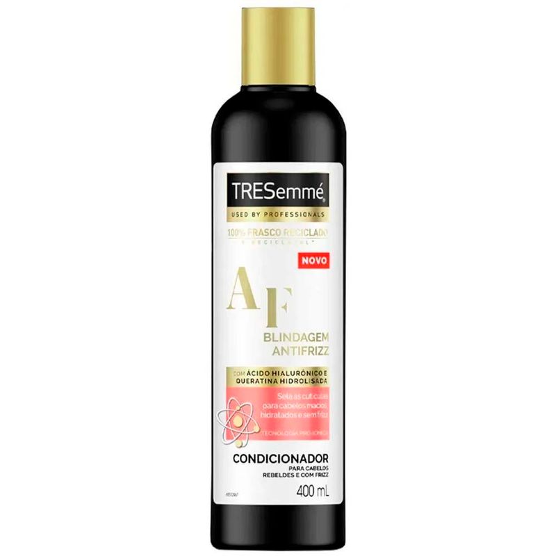 condicionador tresemmé blindagem antifrizz selagem das cutículas 400ml
