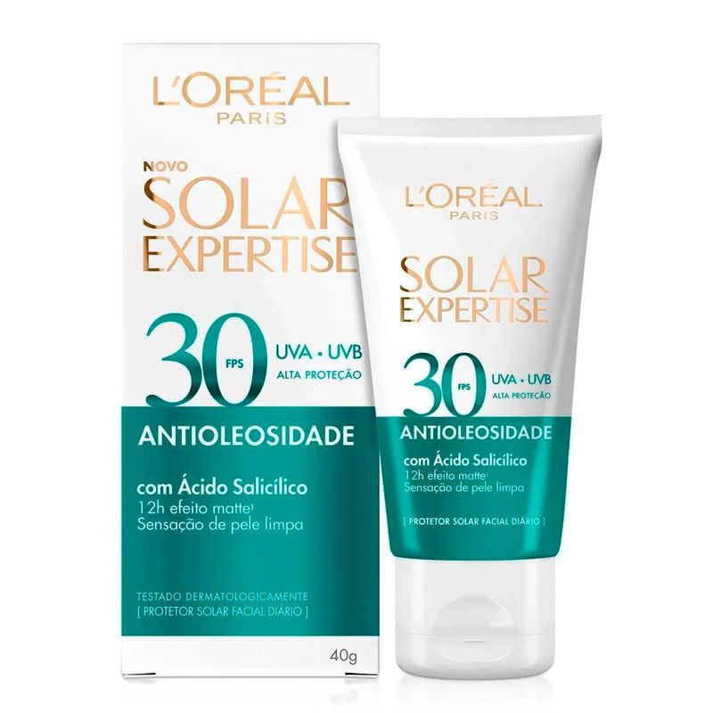protetor solar loreal antioleo s cor fps30 40g