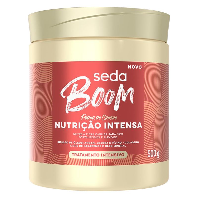 creme tratamento nutrição intensa seda boom 500g