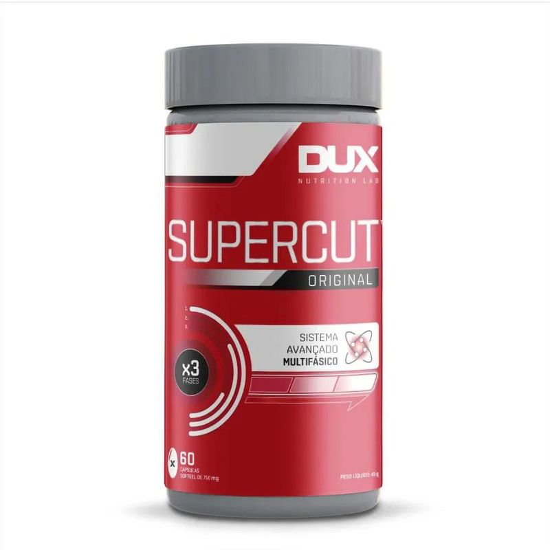 suplemento supercut dux 60 cápsulas softgel
