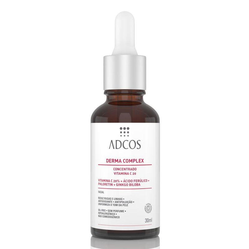 sérum adcos derma complex vitamina c 20% 30ml
