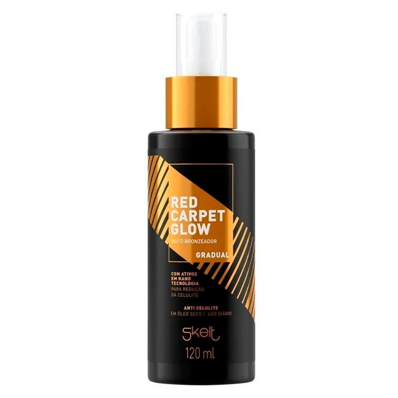 spray bronzeador gradual anticelulite skelt 120ml