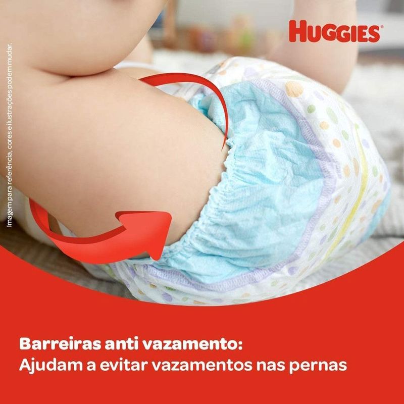 fralda descartável huggies tripla proteção jumbo m 28 unidades