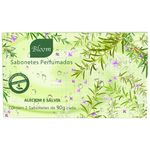 kit sabonetes bloom alecrim e sálvia 2 unidades 90g
