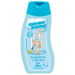 sabonete líquido infatntil da cabeça aos pés charminho e carinho blue 200ml