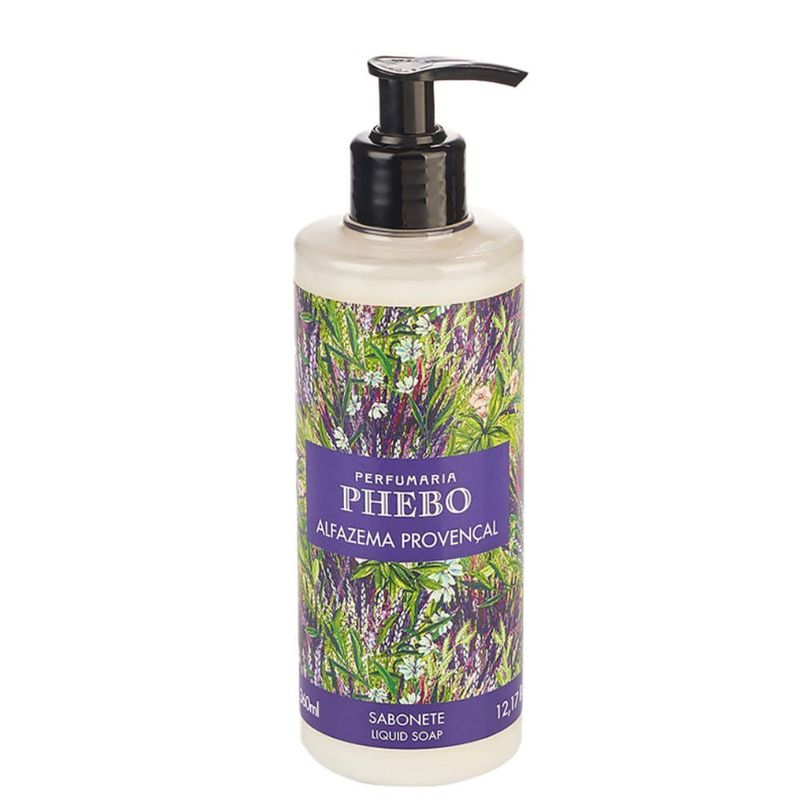sabonete líquido phebo alfazema provençal 360ml
