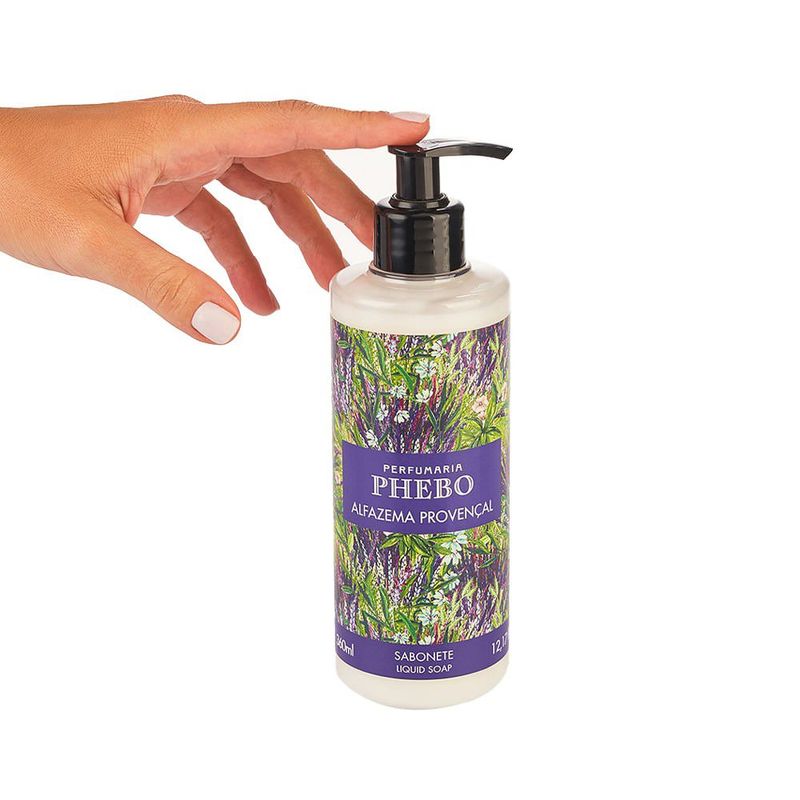 sabonete líquido phebo alfazema provençal 360ml
