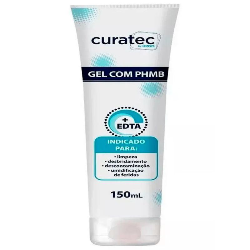 gel de limpeza com phmb curatec 150ml