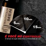 tonalizante capilar masculino beautycolor castanho escuro