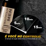 tonalizante capilar masculino beautycolor preto