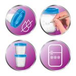 copos avent para armazenamento de leite materno 180ml com 10 unidades