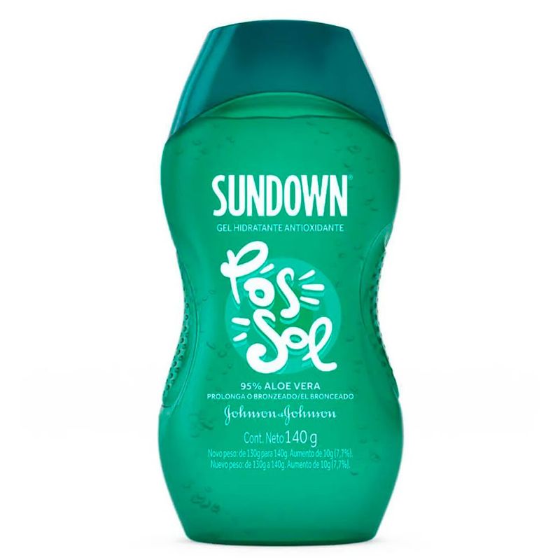 pós-sol sundown gel hidratante antioxidante 140g