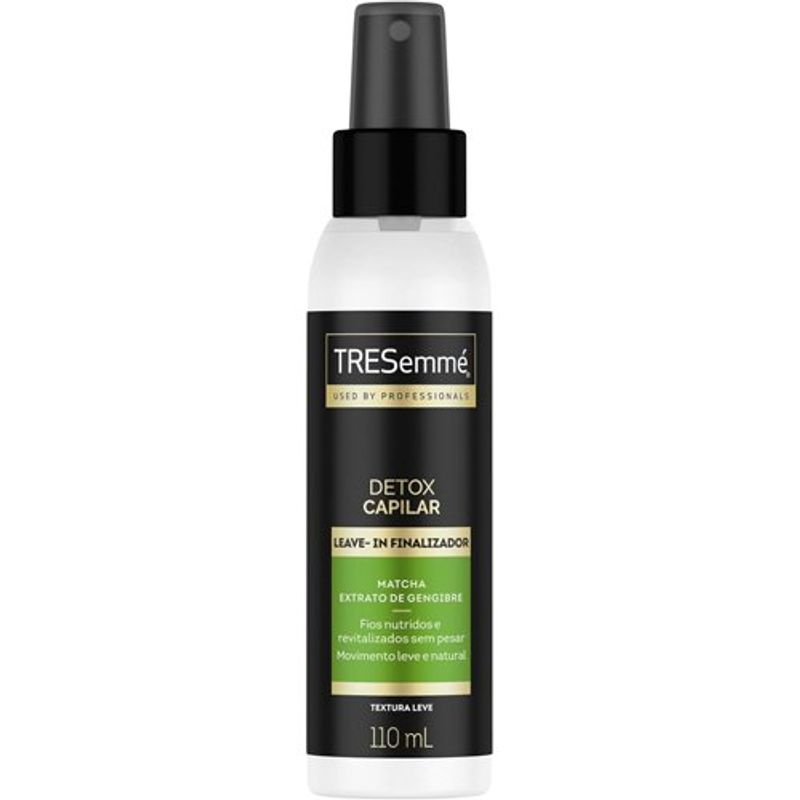 spray finalizador tresemmé detox capilar 110ml