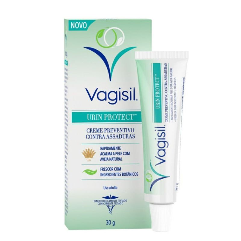 creme preventivo de assaduras vagisil urin protect 30g