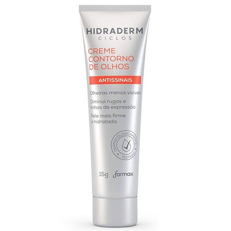contorno de olhos hidraderm ciclos 15g